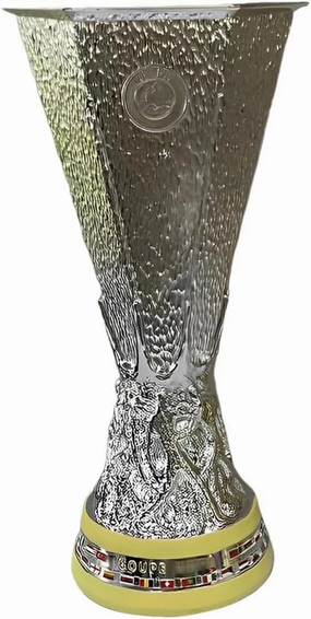 Europa Soccer League Championship Trophy Replica Electroplating Silver European Football Champions Trophies Office Club Bar Home Decor Themed Display Ornaments