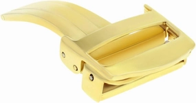 Ewatchparts 16-18mm Deployment Band Buckle Clasp Compatible with Cartier Pasha Leather Watch Band Strap