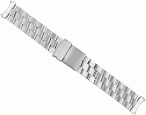 Ewatchparts 20mm Watch Band Compatible With 42mm Breitling Superocean A13340 20mm Matte Stainless Steel