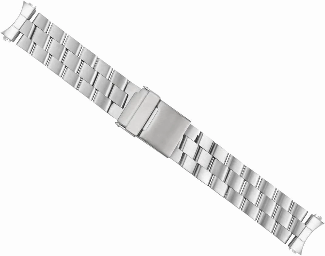 Ewatchparts 20mm Watch Band Compatible With 42mm Breitling Superocean A13340 20mm Matte Stainless Steel