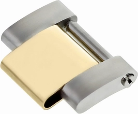 Ewatchparts Link Compatible With Oyster Watch Band Rolex Datejust 16014 16018 16220 Real Gold 14K Stainless Steel 20M