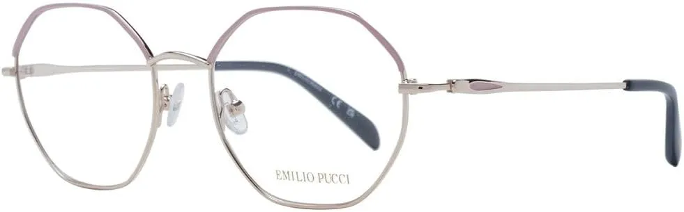 Eyeglasses EP 5169 028 Shiny Rose Gold & Enamel, Navy Blue