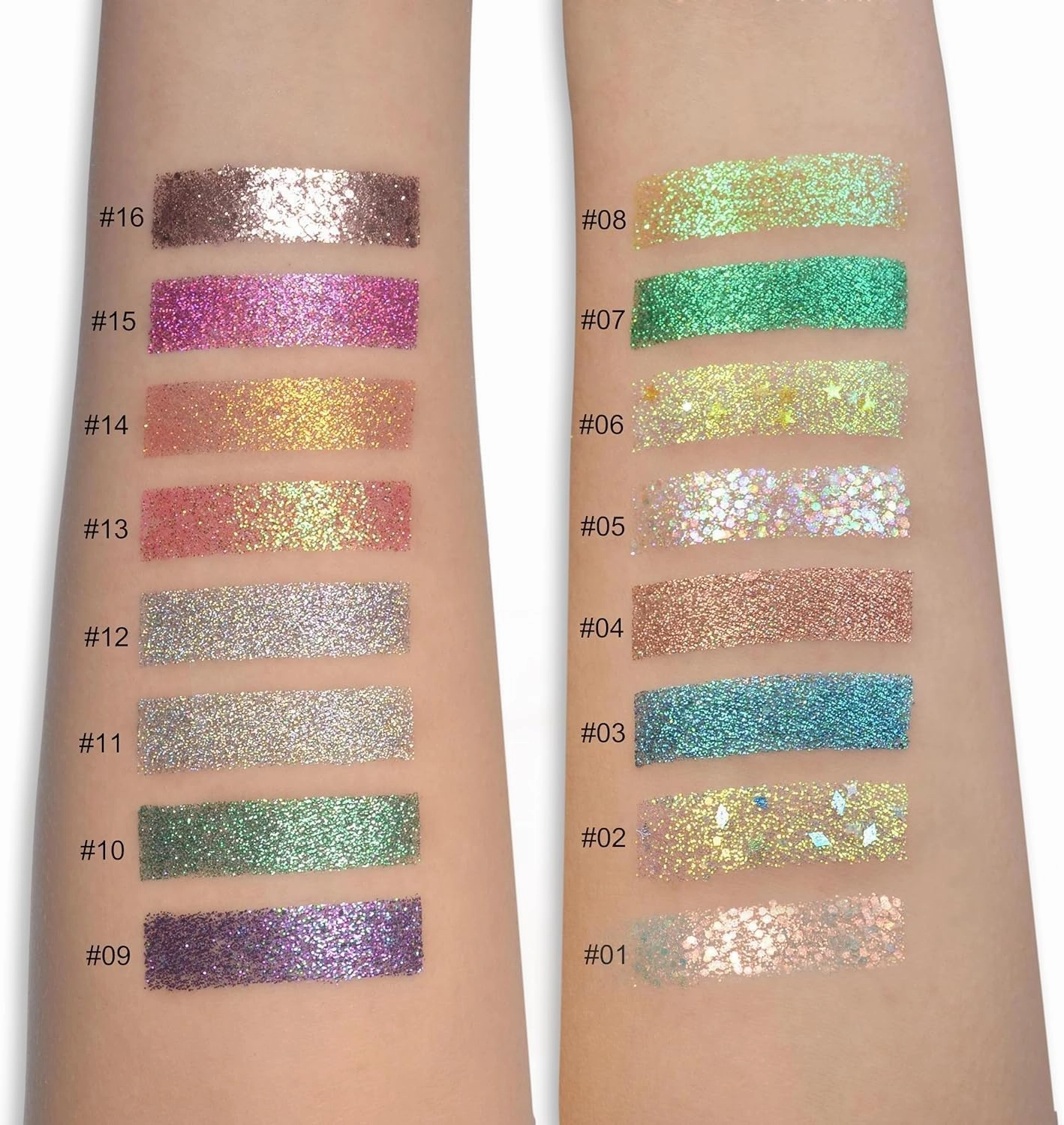 Eyeshadow Metallic in Palette Shadow, Rainbow Shimmer for Highlighter Eye Complete product line 9 Pallets 1 Only available now Kit Glitter Makeup Butter Sparkle Eye Eyeshadow