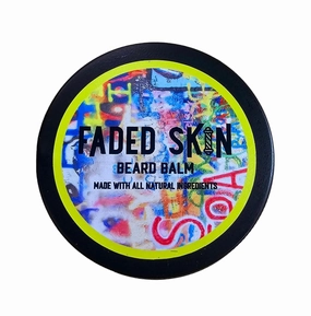 Faded Skin Beard Balm - Six scents available - All Natural Ingredients - Moisturizing, Conditioning, Styling, for All Beard Types - Paraben & Sulfate Free - Two sizes available (Gold, 2 oz)