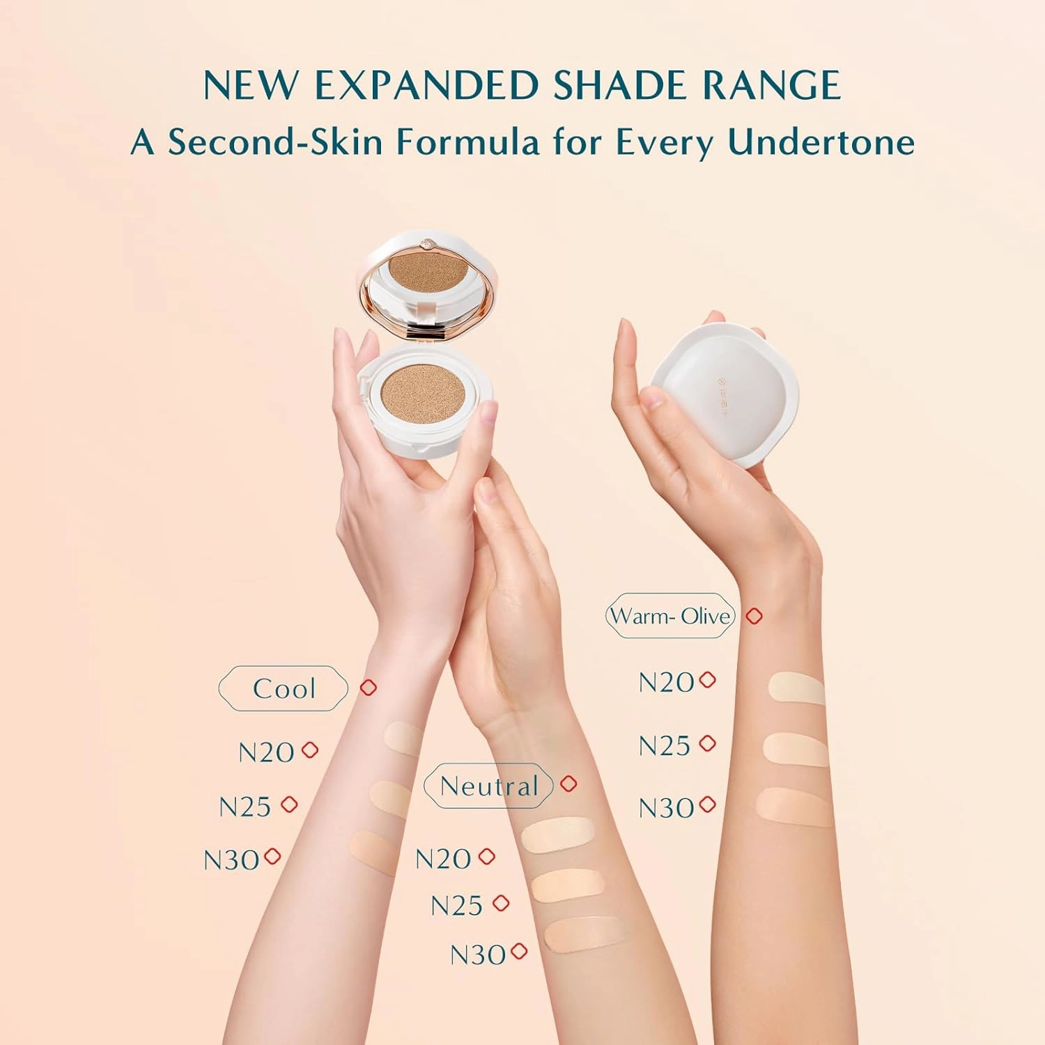 Florasis Flawless Jade Breathable Weightless Matte Cushion Foundation (N30 Bathing Beauty, 1 Count)