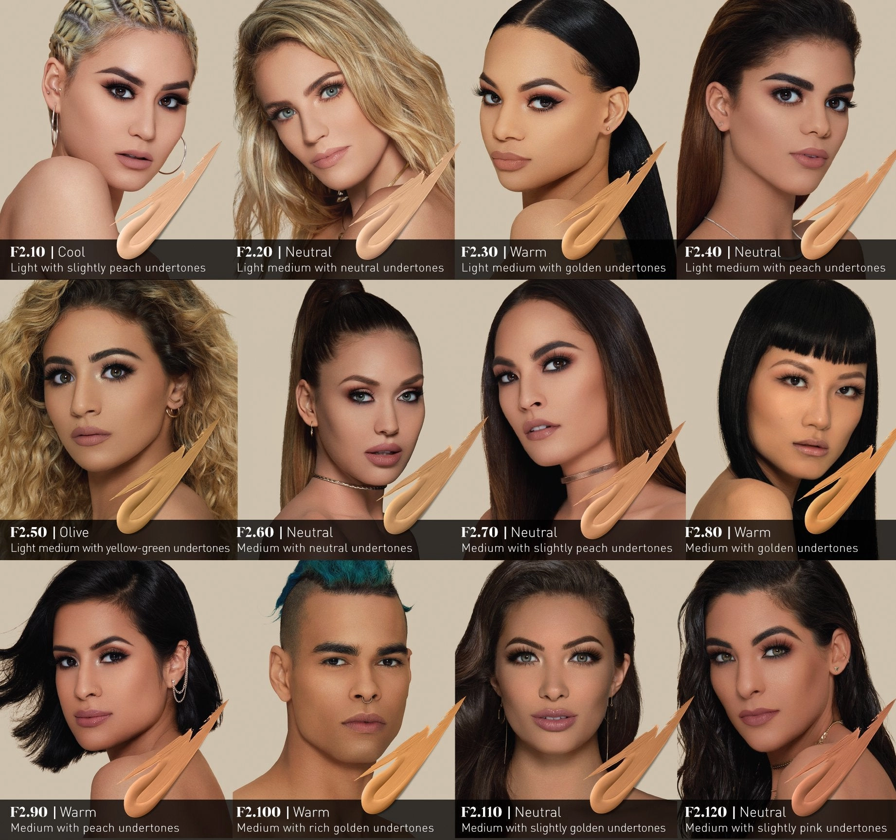 FLUIDITY F2.100 - Best value Price guarantee FULL-COVERAGE FOUNDATION