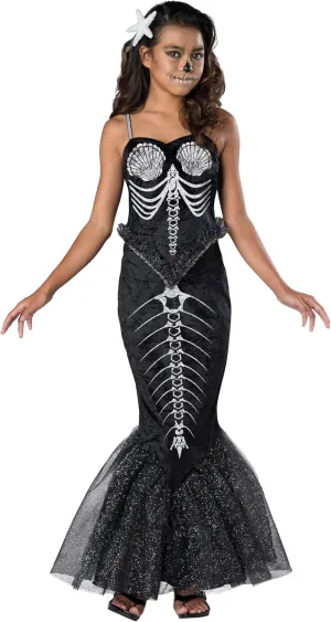Fun World girls Girl's Skeleton Mermaid