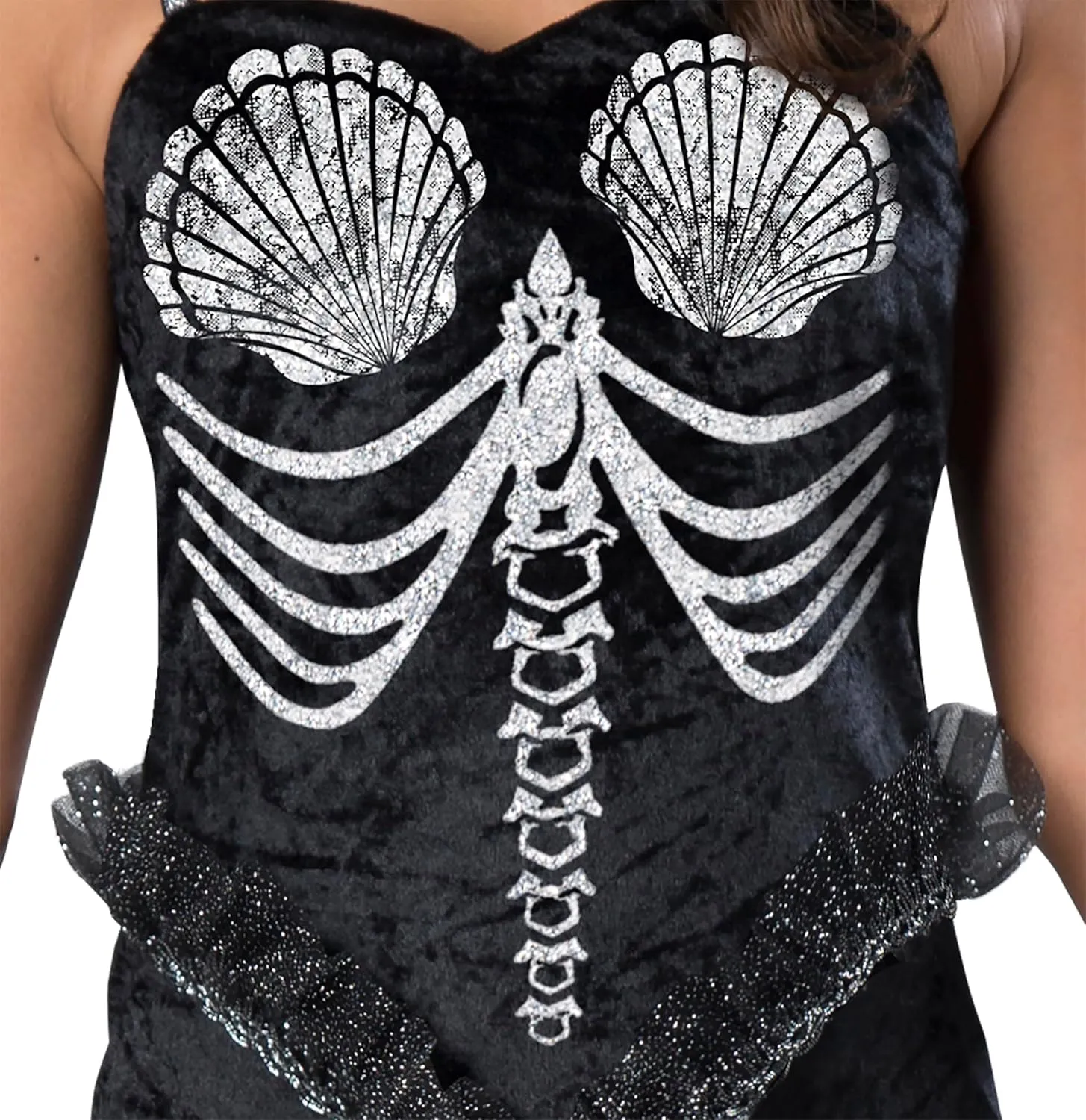 Fun World girls Girl's Skeleton Mermaid