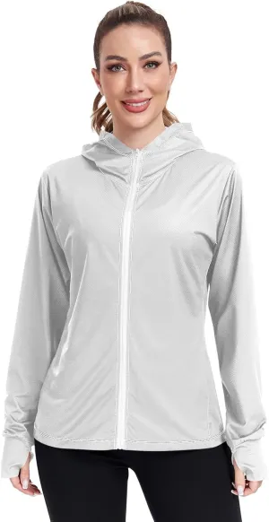 GAIGEO Yellow Pink Gradient Women Jacket Lightweight UPF 50  Summer Jackets for Women with Zip Pockets, XXL