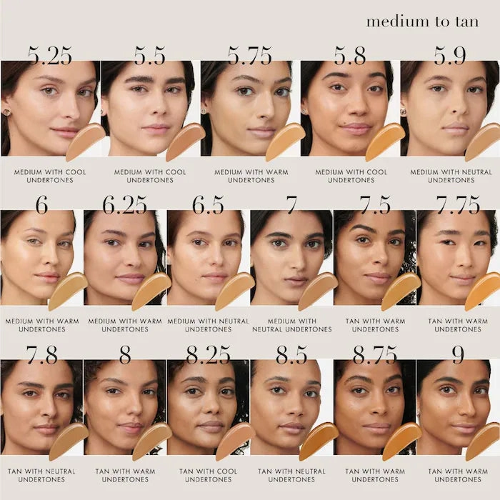 GIORGIO ARMANI  SILK LUMINOUS FOUNDATION (6.5)