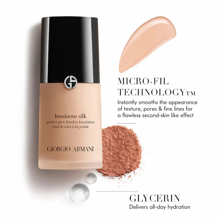 GIORGIO ARMANI  SILK LUMINOUS FOUNDATION (6.5)