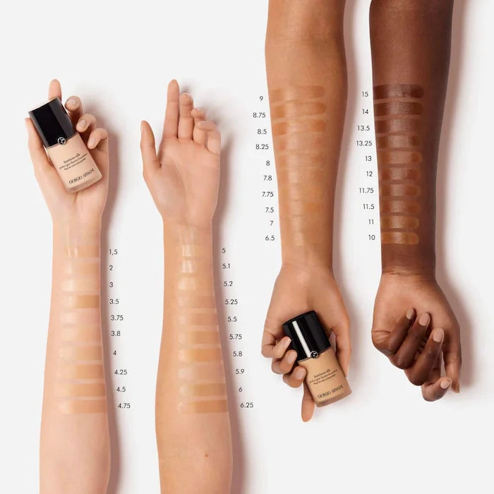 GIORGIO ARMANI  SILK LUMINOUS FOUNDATION (6.5)