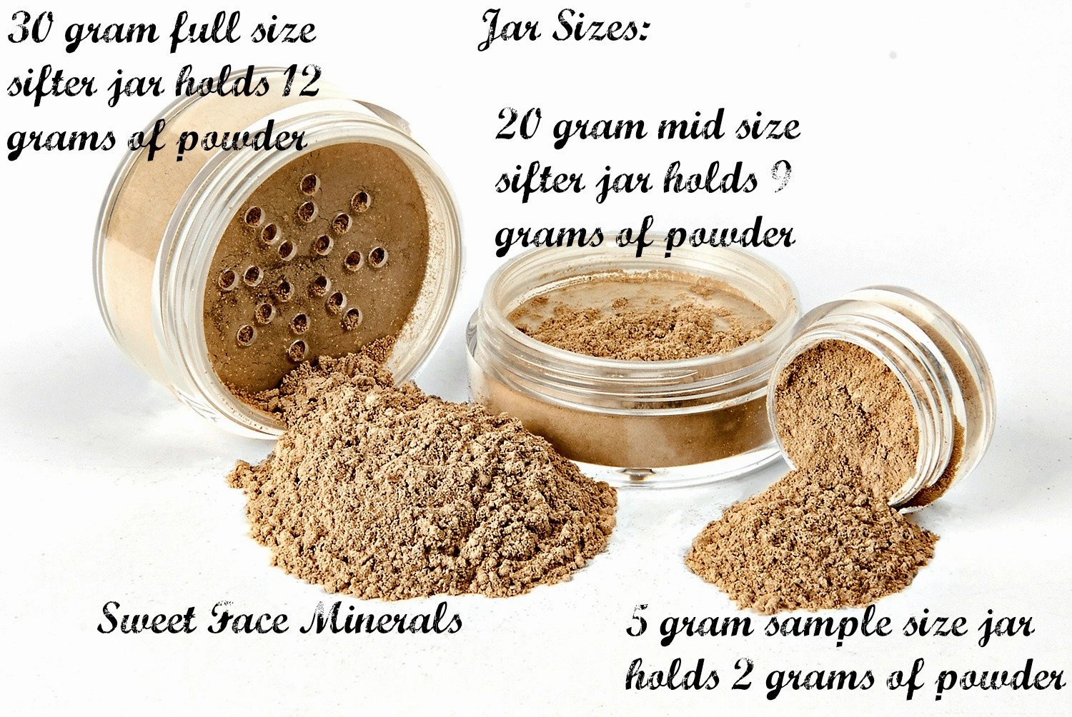 GLAM KIT (PINK BISQUE) Full Size Mineral Makeup Set Matte Foundation Bare Face Sheer Powder Cover