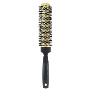 Gold Nano Ceramic 7.5 Inch Long Barrel Ion Wavy Bristles