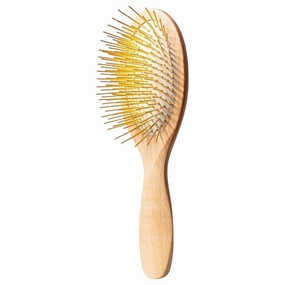 Gua Sha Hair & Scalp Brush: Premium Wooden Edition