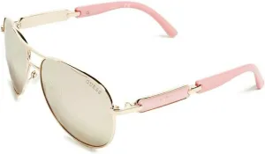 GUESS GU7295 Shiny Rose Gold/Bordeaux Mirror One Size