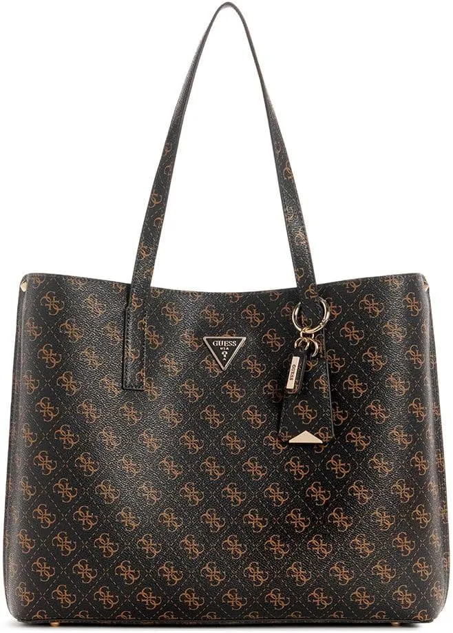 GUESS Meridian Girlfriend Tote, Nero