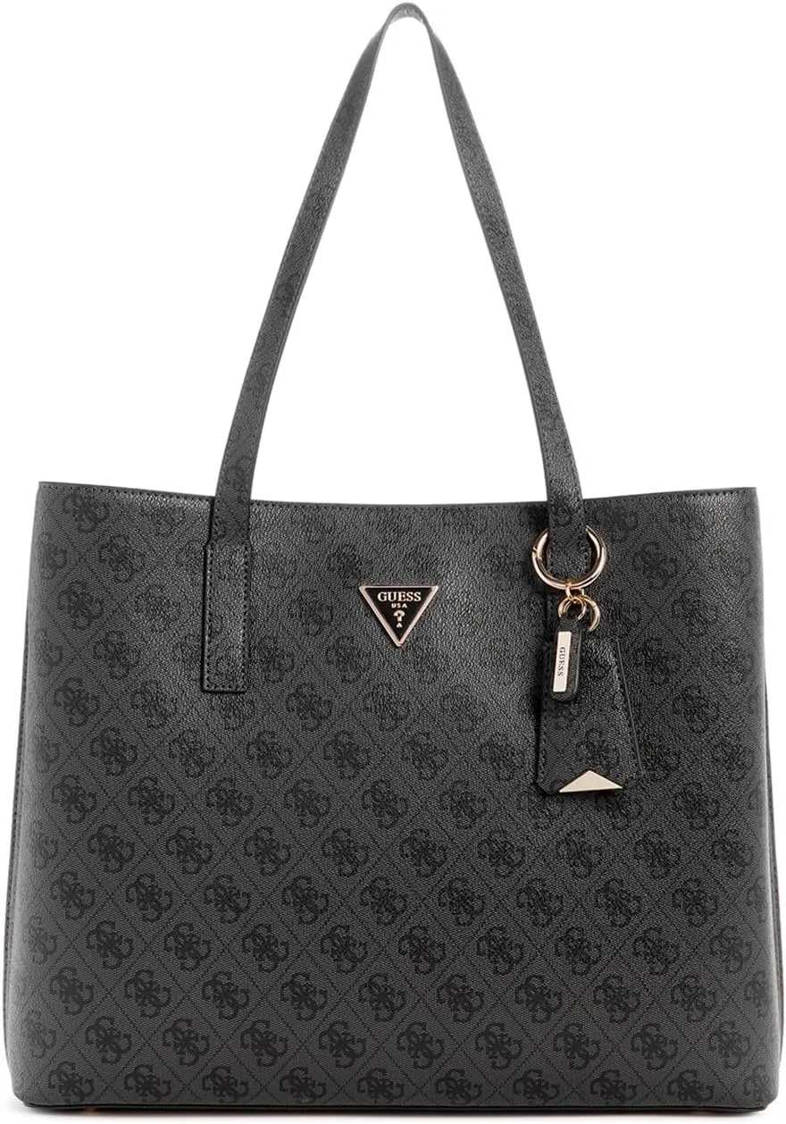 GUESS Meridian Girlfriend Tote, Nero