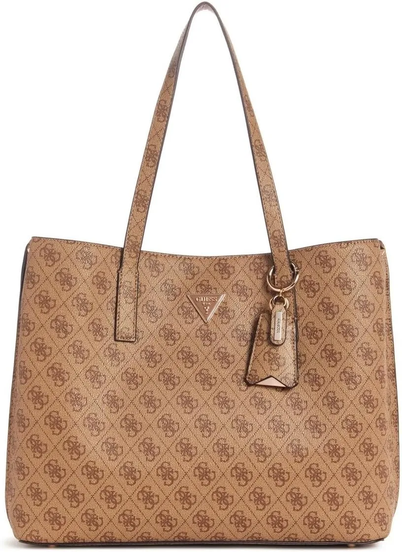 GUESS Meridian Girlfriend Tote, Nero