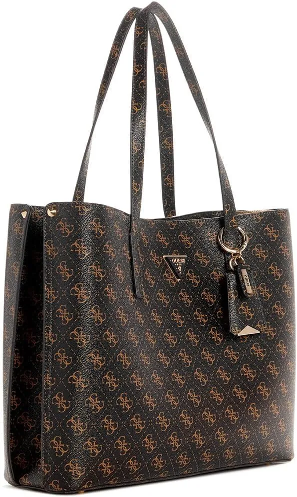 GUESS Meridian Girlfriend Tote, Nero