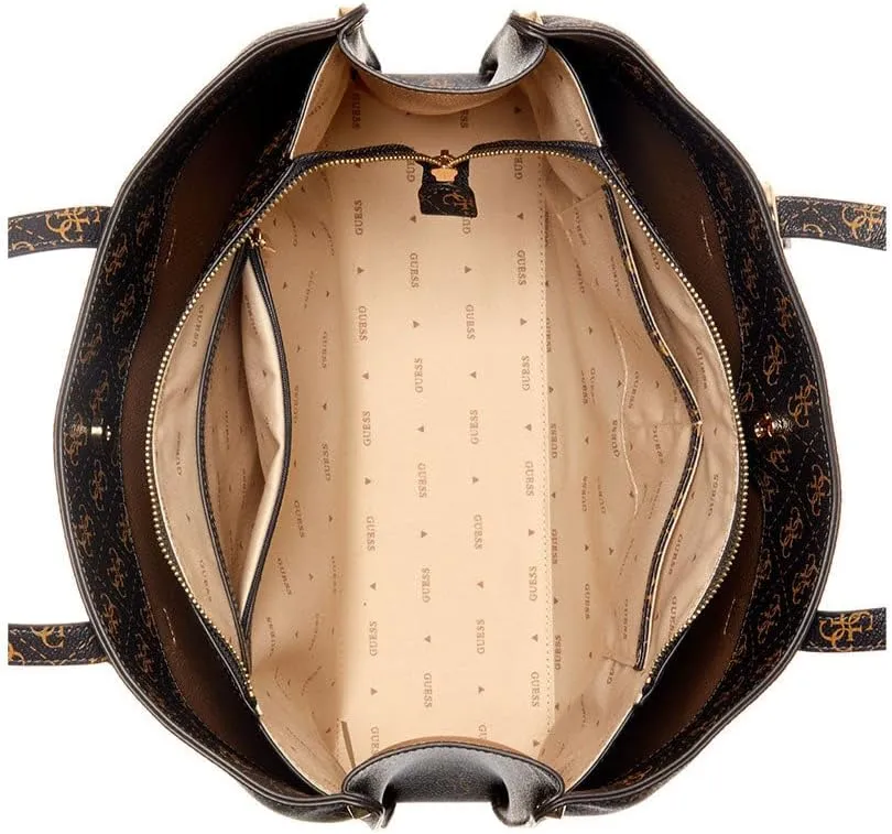 GUESS Meridian Girlfriend Tote, Nero