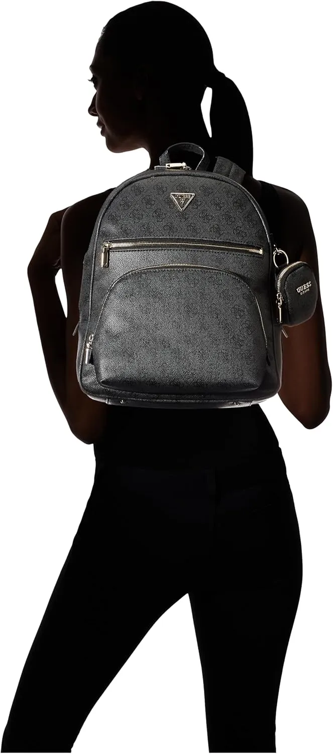 GUESS Power Play Large Tech Backpack, Coal Logo