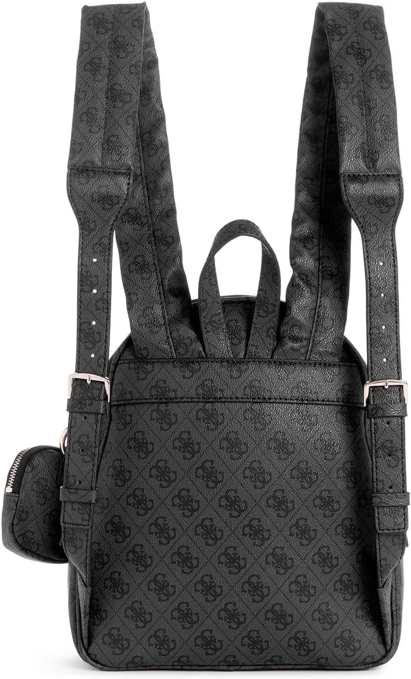 GUESS Power Play Tech Backpack, Coal Logo