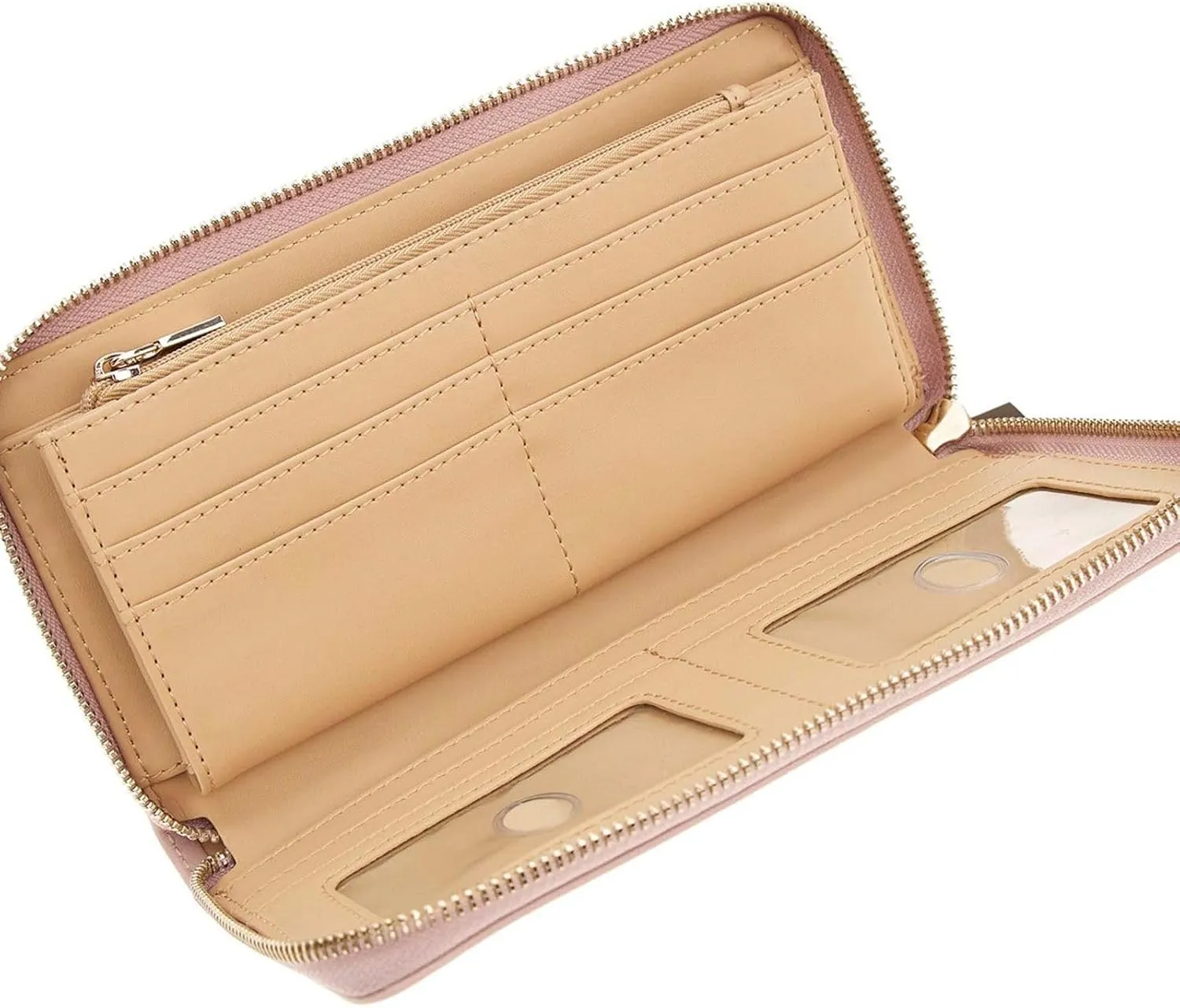 GUESS Women's Laurel Cheque Organizer Wallet Check