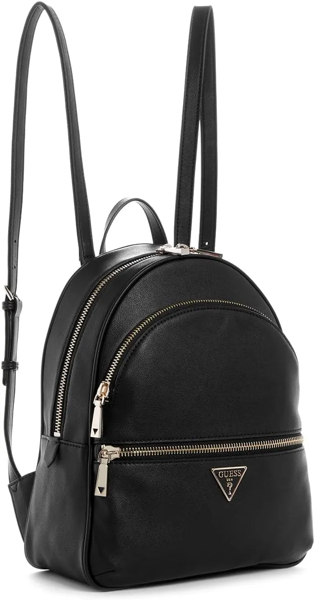 GUESS womens Manhattan Large Backpack, Black, One Size US