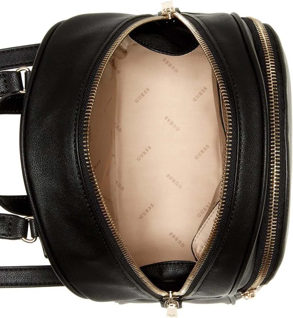 GUESS womens Manhattan Large Backpack, Black, One Size US