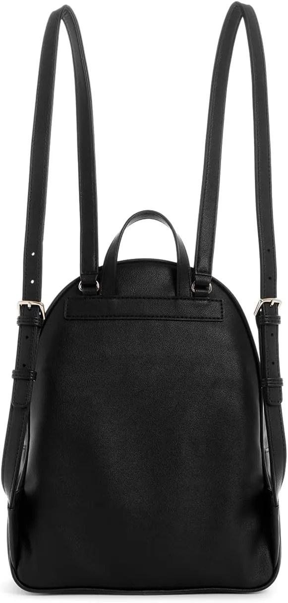 GUESS womens Manhattan Large Backpack, Black, One Size US