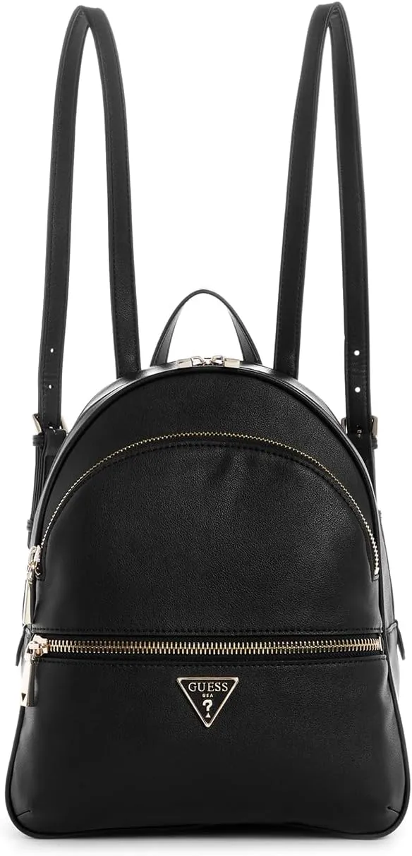 GUESS womens Manhattan Large Backpack, Black, One Size US