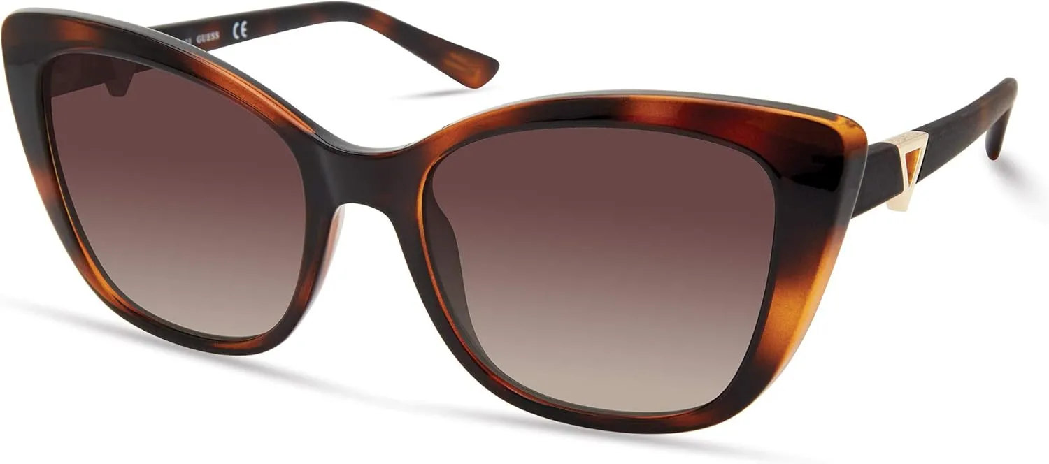GUESS Women's Retro Inspired Cat Eye Sunglasses