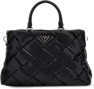 GUESS Zaina Woven Girlfriend Satchel