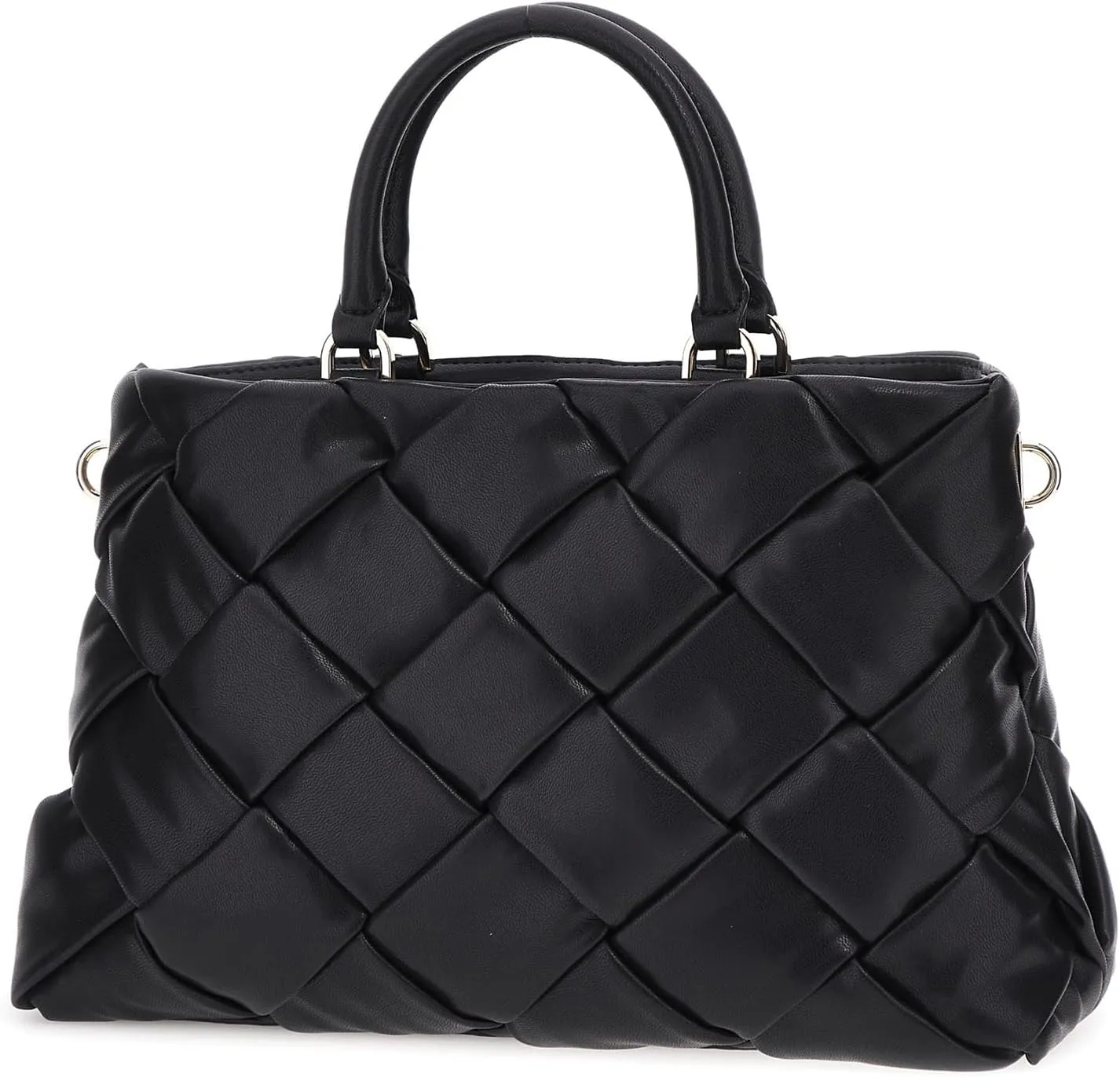 GUESS Zaina Woven Girlfriend Satchel