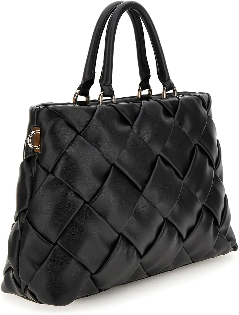 GUESS Zaina Woven Girlfriend Satchel