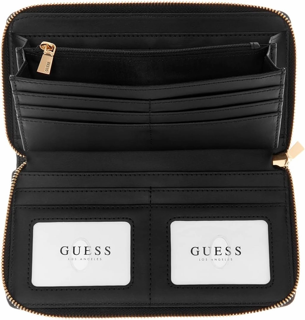GUESS Women's Laurel Cheque Organizer Wallet Check