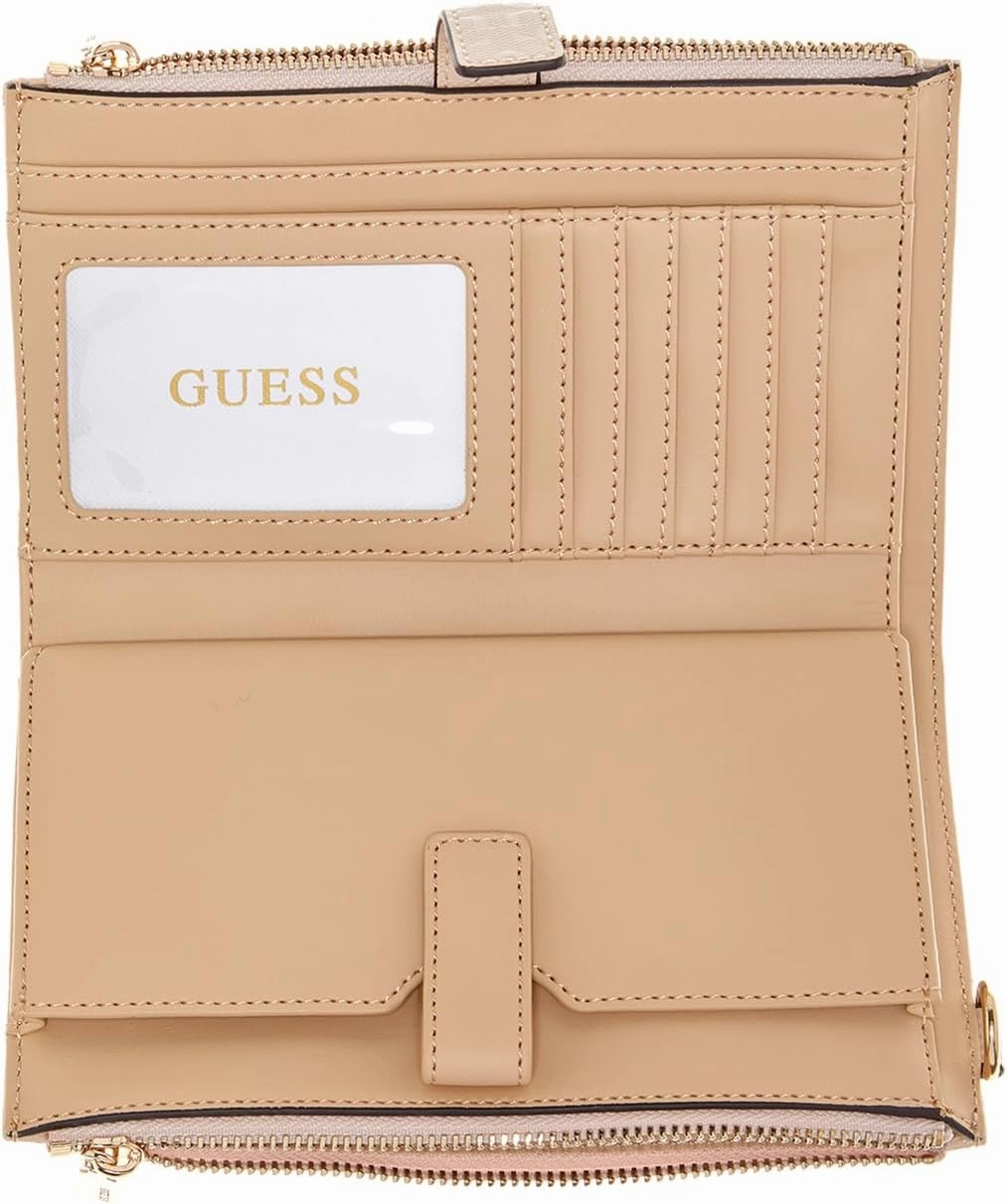 GUESS Women's Laurel Double Zip Organizer Wallet