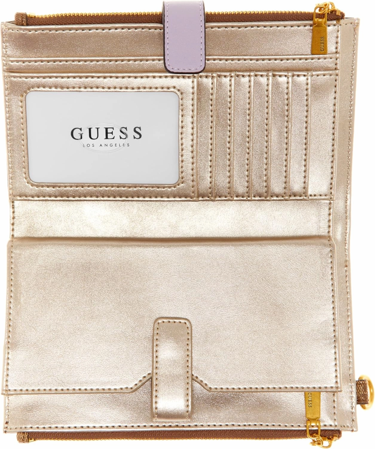 GUESS Women's Laurel Double Zip Organizer Wallet