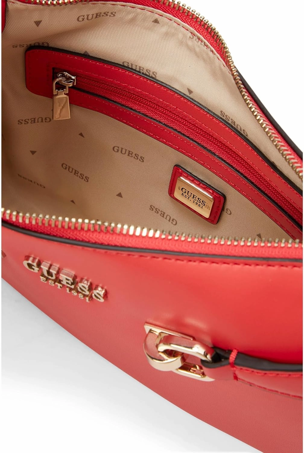 GUESS Women's Lorelei Top Zip Shoulder Bag