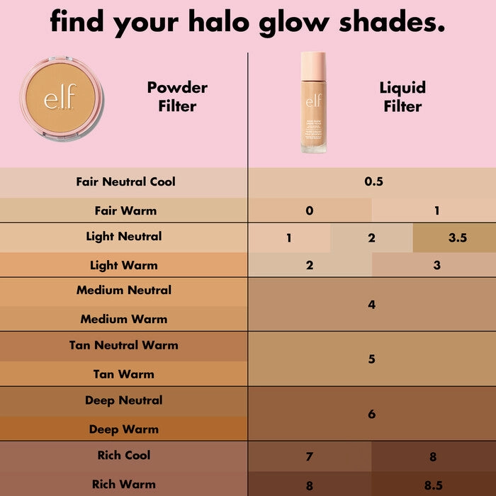 Halo Glow Liquid Filter