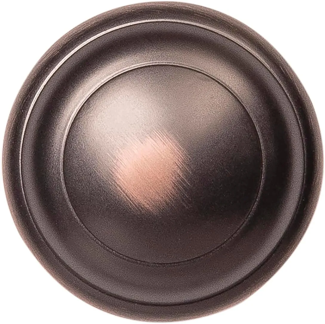 Hickory Hardware P2283-OBH-10B P2283-10PACK Zephyr Pack of (10) - 1-1/4 Inch Mushroom Cabinet Knobs/Drawer Knobs