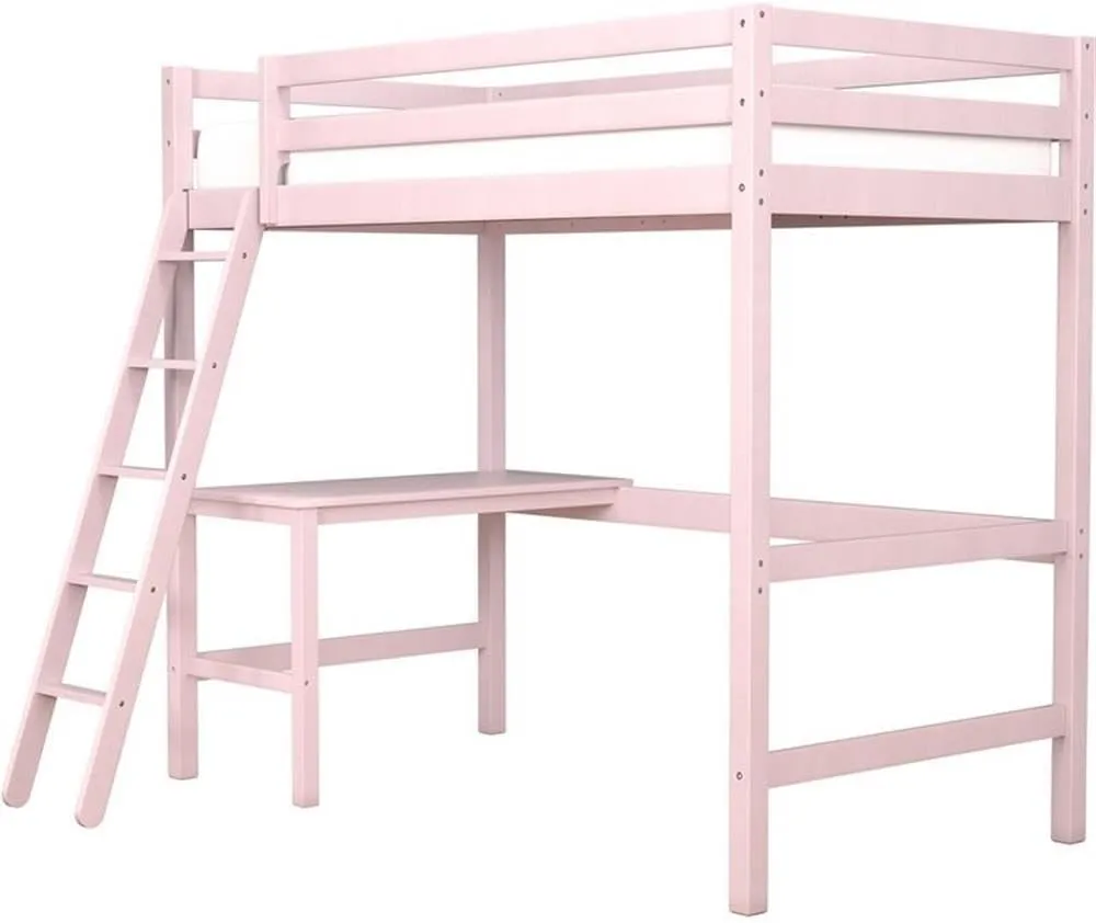 Hillsdale Furniture Caspian Twin Loft Pink