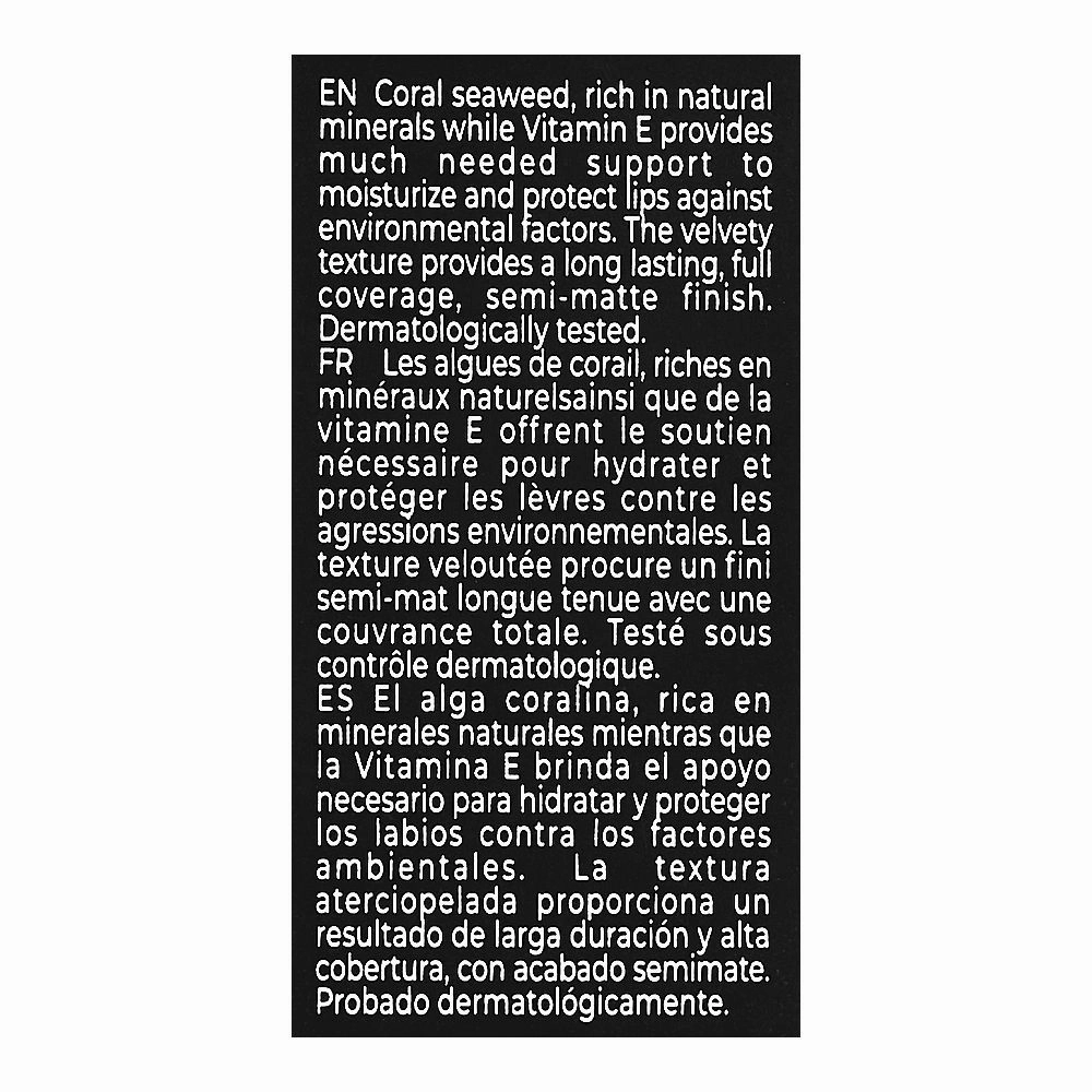 J. Note Mineral Semi Matte Lipstick, 01 Intense Nude, Paraben Free