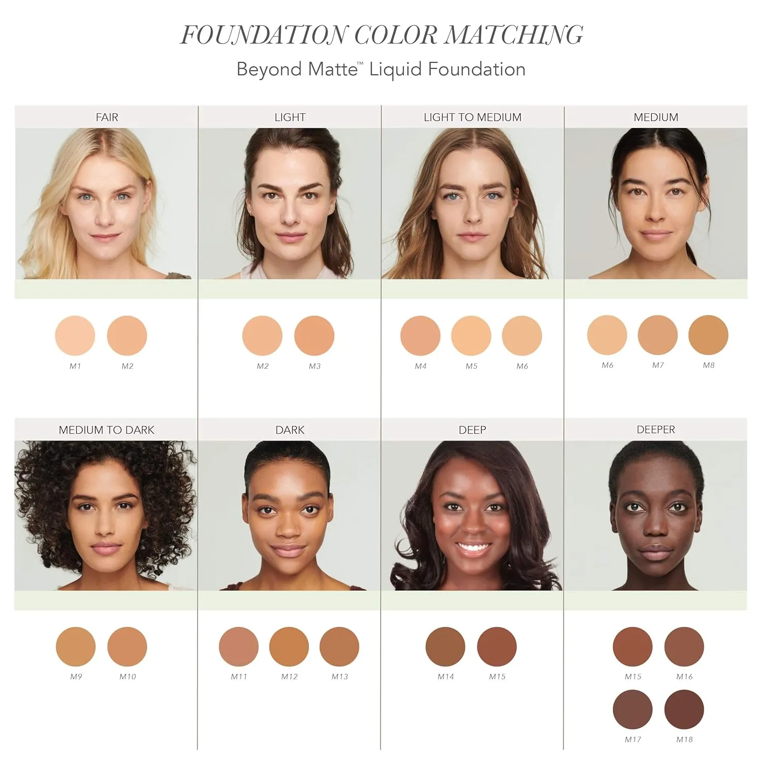jane iredale Beyond Matte 3-in-1 Liquid Foundation Lightweight, Buildable Coverage with a Semi Matte Finish Vegan, Clean & Cruelty-Free Makeup