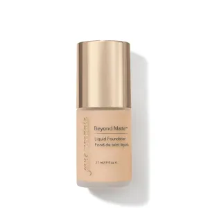jane iredale Beyond Matte 3-in-1 Liquid Foundation Lightweight, Buildable Coverage with a Semi Matte Finish Vegan, Clean & Cruelty-Free Makeup