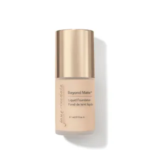 jane iredale Beyond Matte 3-in-1 Liquid Foundation Lightweight, Buildable Coverage with a Semi Matte Finish Vegan, Clean & Cruelty-Free Makeup