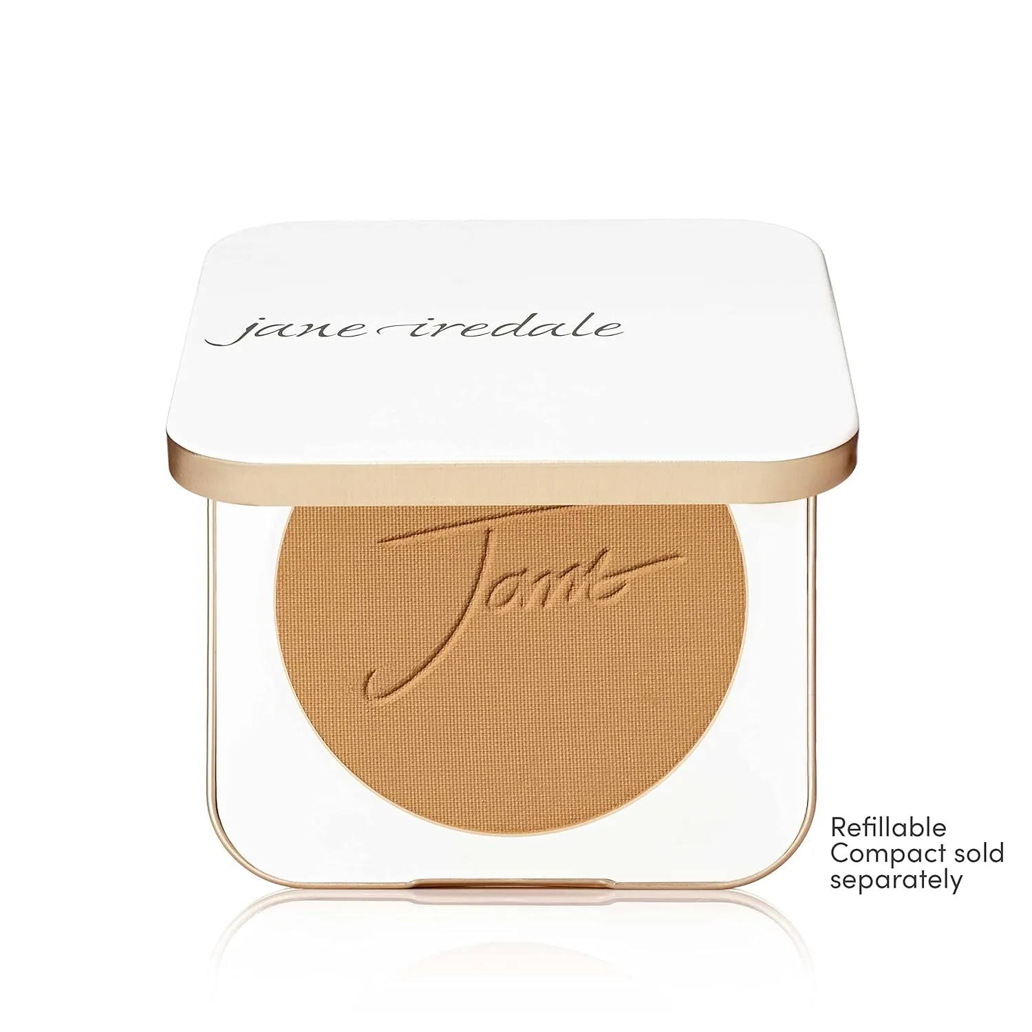 jane iredale PurePressed Base Mineral Foundation Refill or Refillable Compact Set| Semi Matte Pressed Powder with SPF | Talc Free, Vegan, Cruelty-Free