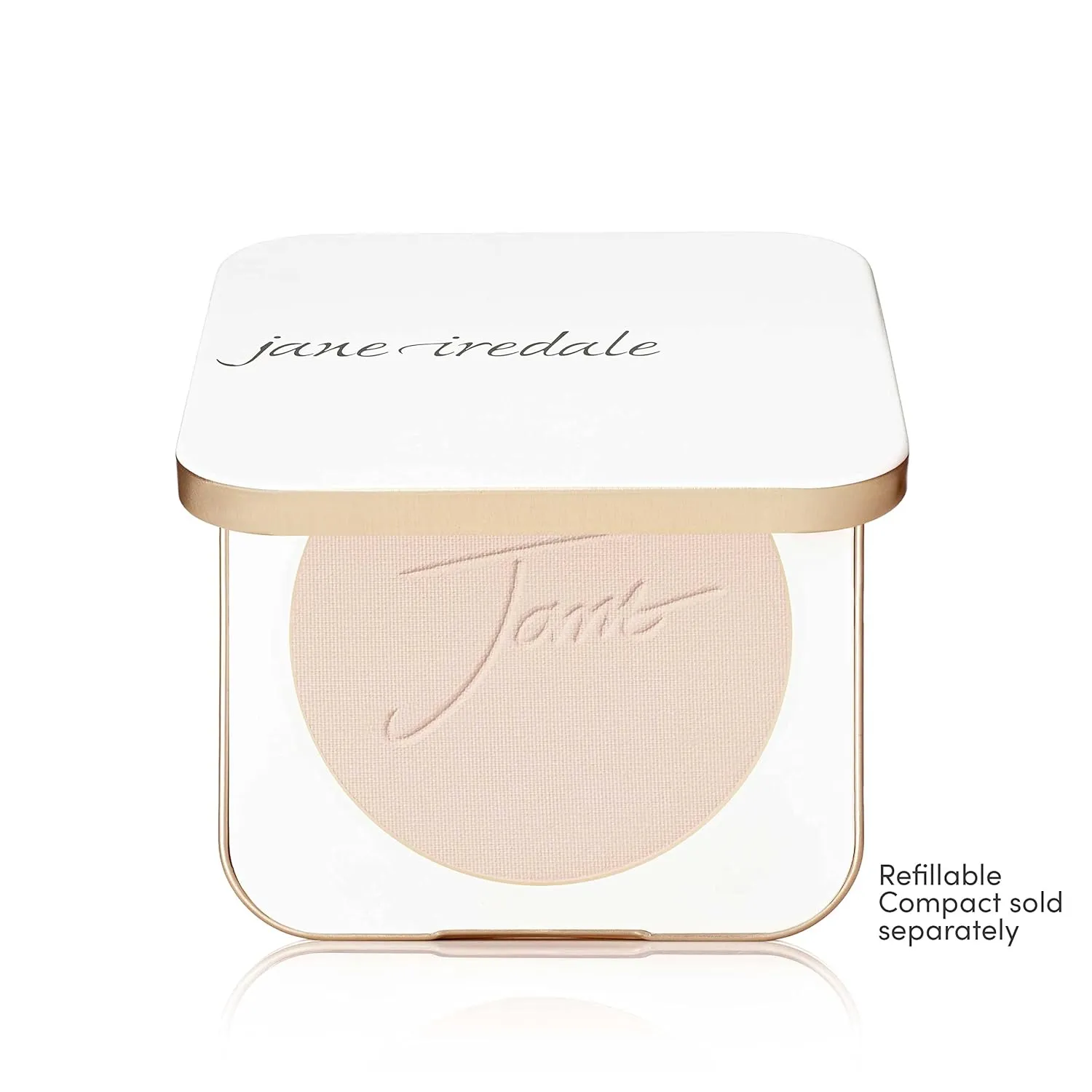 jane iredale PurePressed Base Mineral Foundation Refill or Refillable Compact Set| Semi Matte Pressed Powder with SPF | Talc Free, Vegan, Cruelty-Free