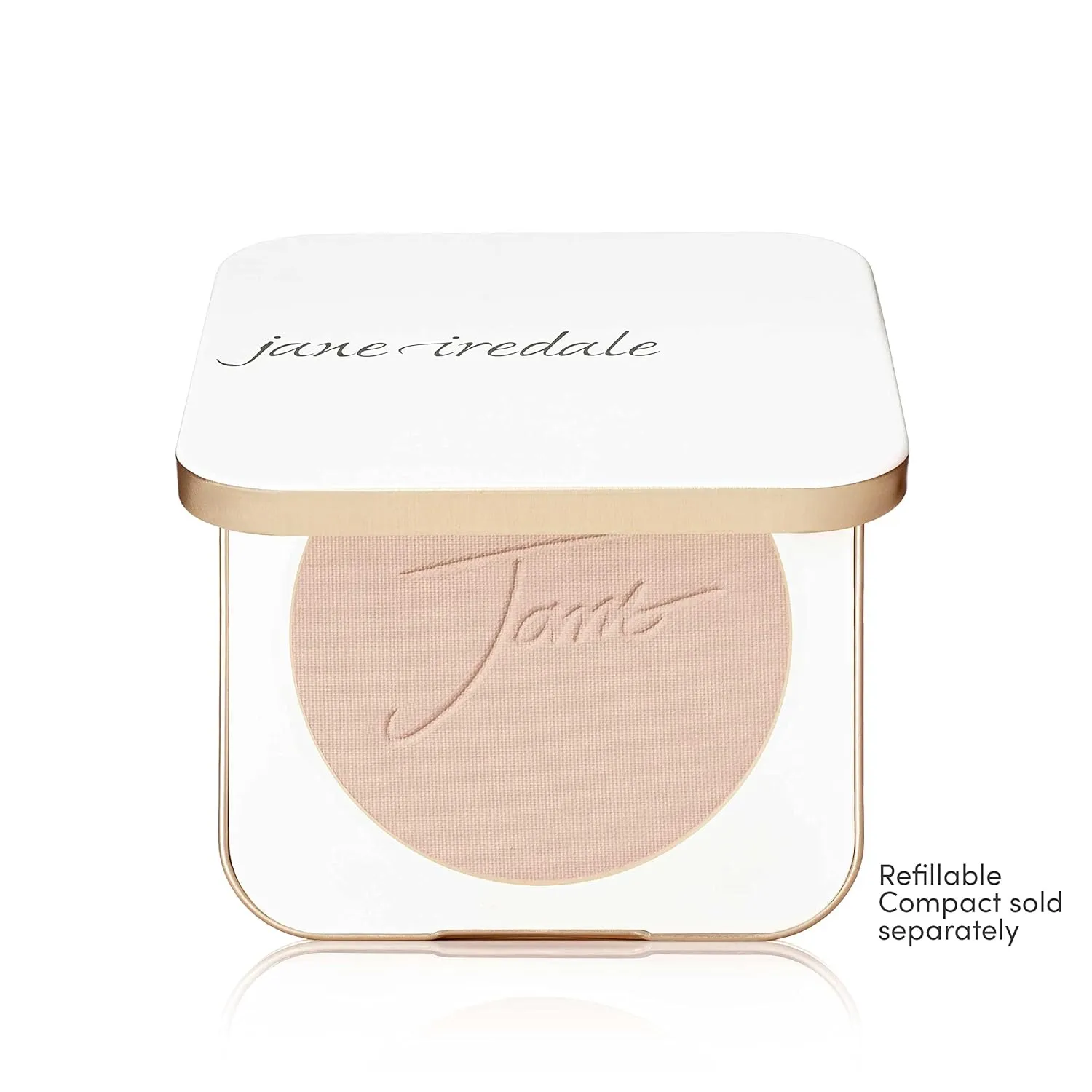 jane iredale PurePressed Base Mineral Foundation Refill or Refillable Compact Set| Semi Matte Pressed Powder with SPF | Talc Free, Vegan, Cruelty-Free